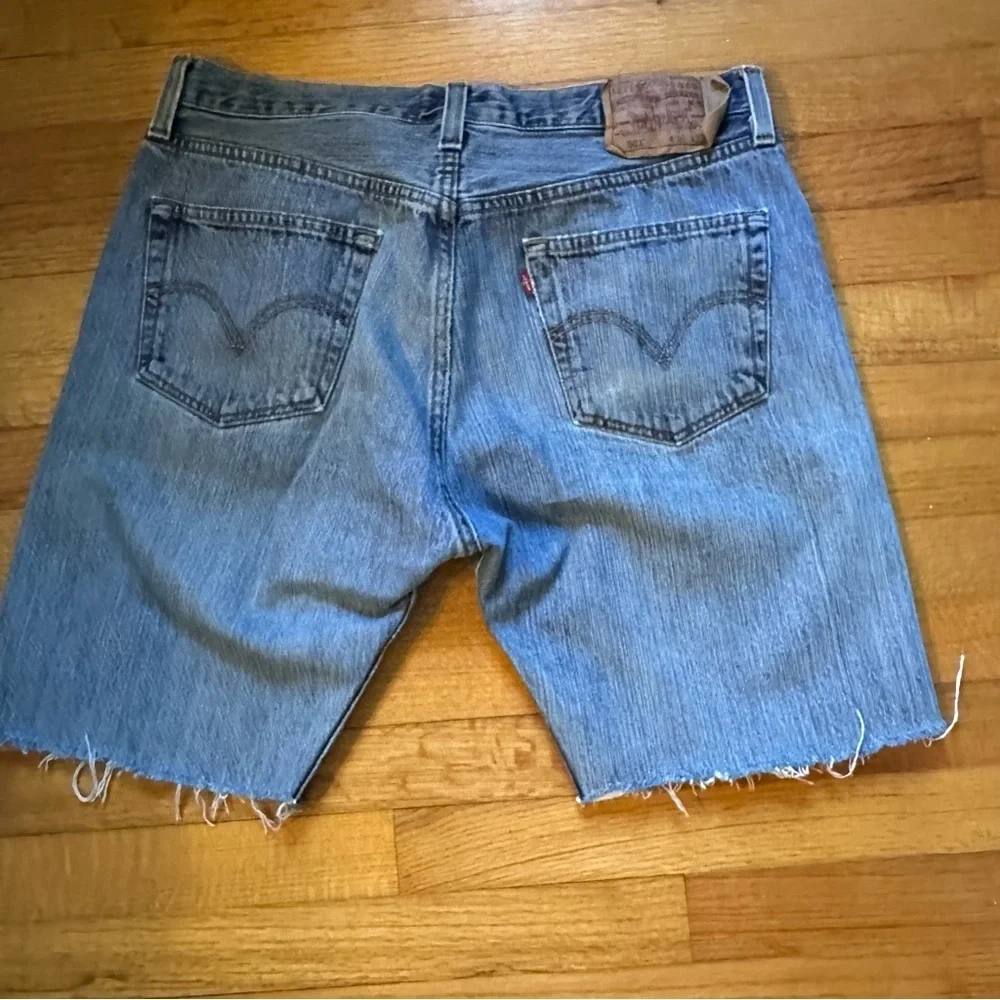 Levi's 501 cut-off jean shorts. Original Size 36